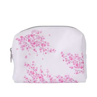 Young Girl Toiletry Pu Leather Makeup Toiletry Bag Custom Cosmetic Bag