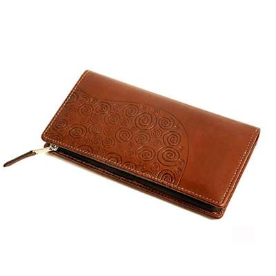 Protective Premium PU Leather RFID Blocking Wallet Case for Passport Holder Travel Document Holder